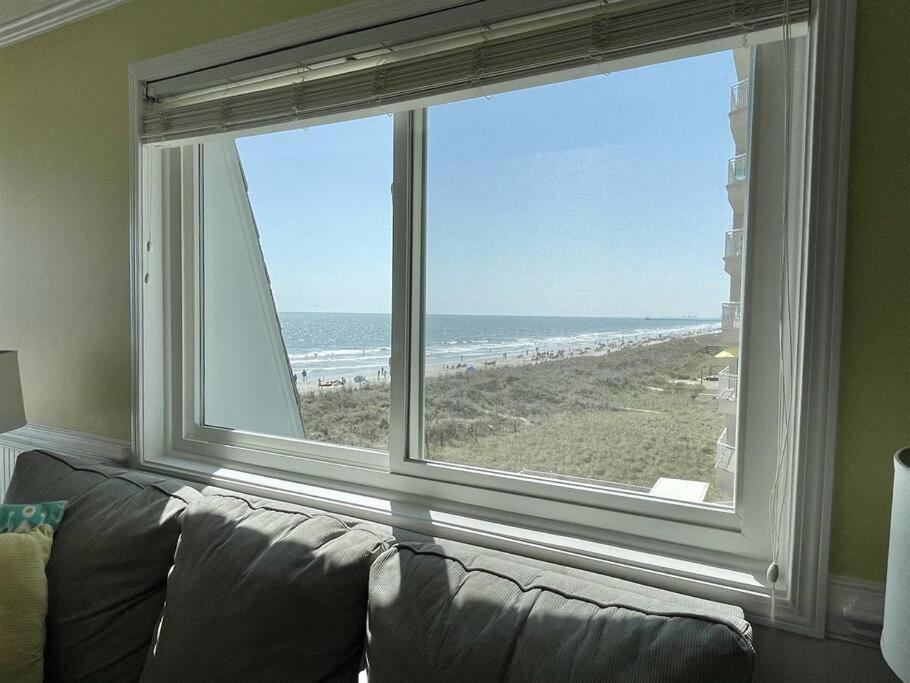 *2Br Oceanfront Retreat*King Ensuite*Pool*Nmb Cherry Grove*Pc4 Миртъл Бийч Екстериор снимка