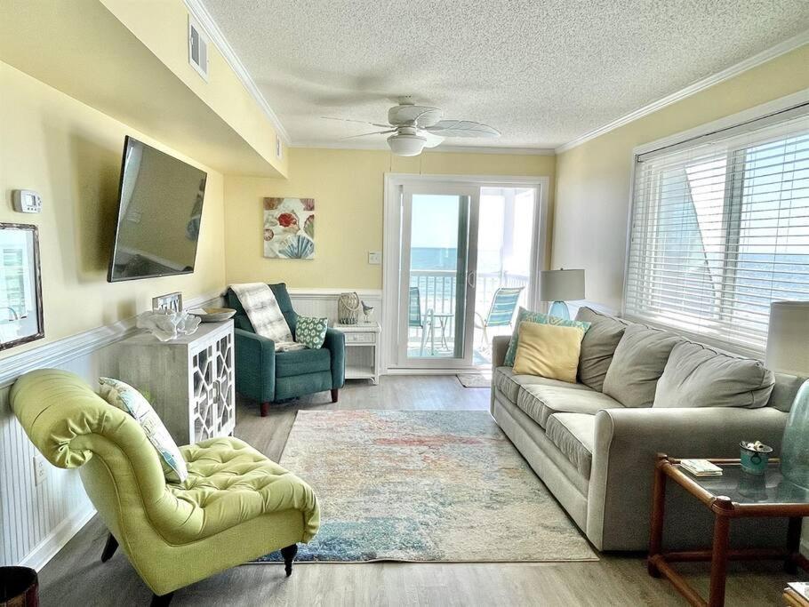 *2Br Oceanfront Retreat*King Ensuite*Pool*Nmb Cherry Grove*Pc4 Миртъл Бийч Екстериор снимка