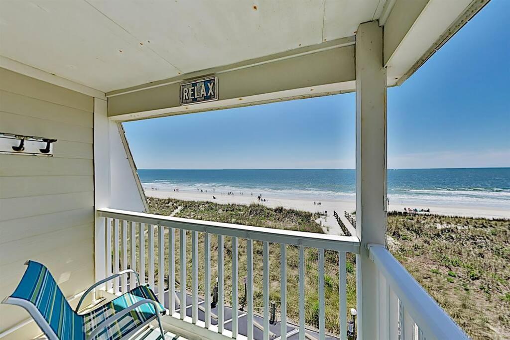 *2Br Oceanfront Retreat*King Ensuite*Pool*Nmb Cherry Grove*Pc4 Миртъл Бийч Екстериор снимка